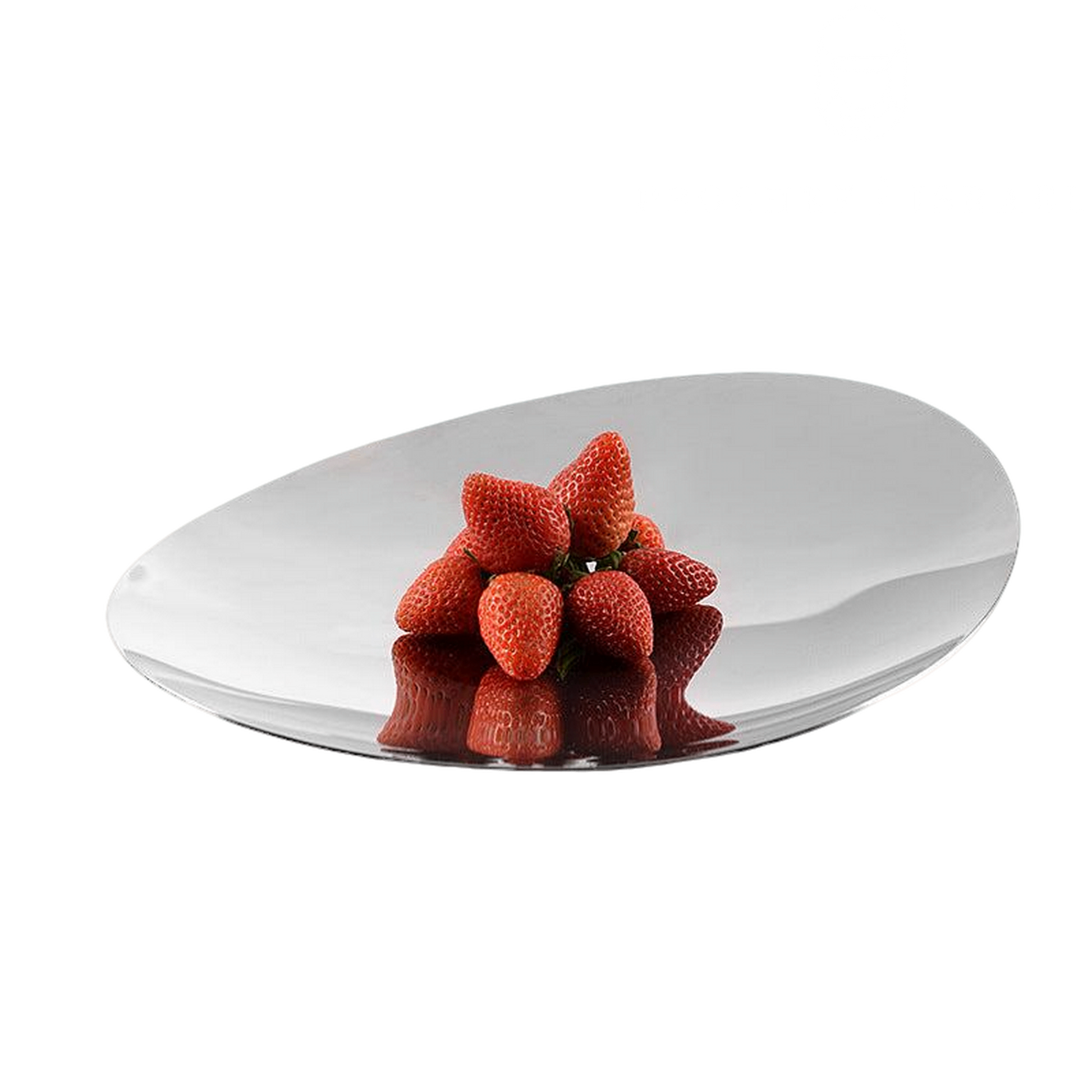 צלחת פירות מעוצבת מנירוסטה איכותית