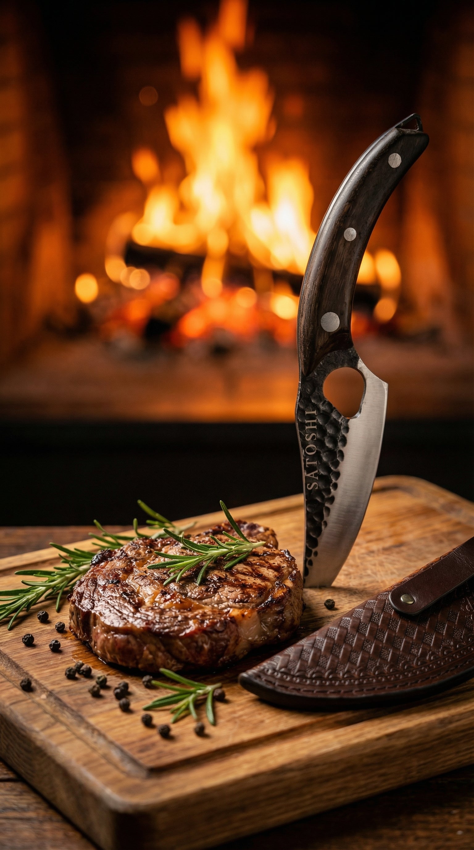 ™SATOSHI KURO PRO | סכין פלדת קרבון