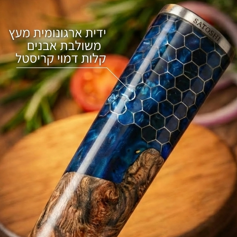 ™SATOSHI HONO (炎) | סכין שף גיוטו הונו