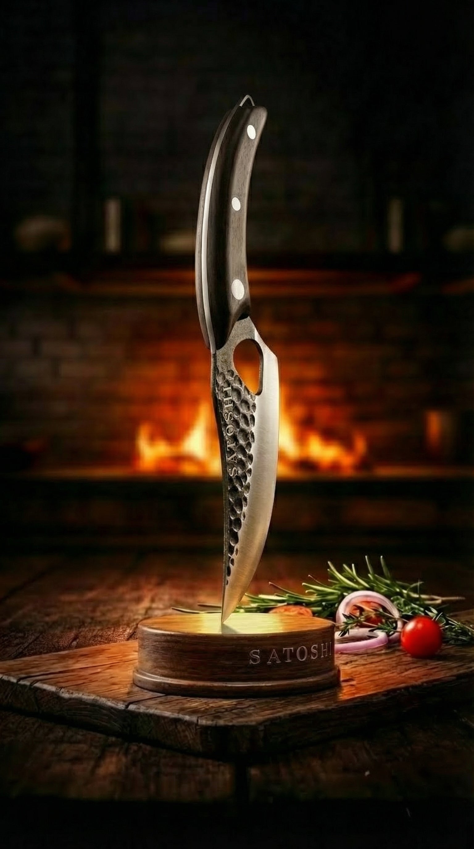 ™SATOSHI KURO PRO | סכין פלדת קרבון