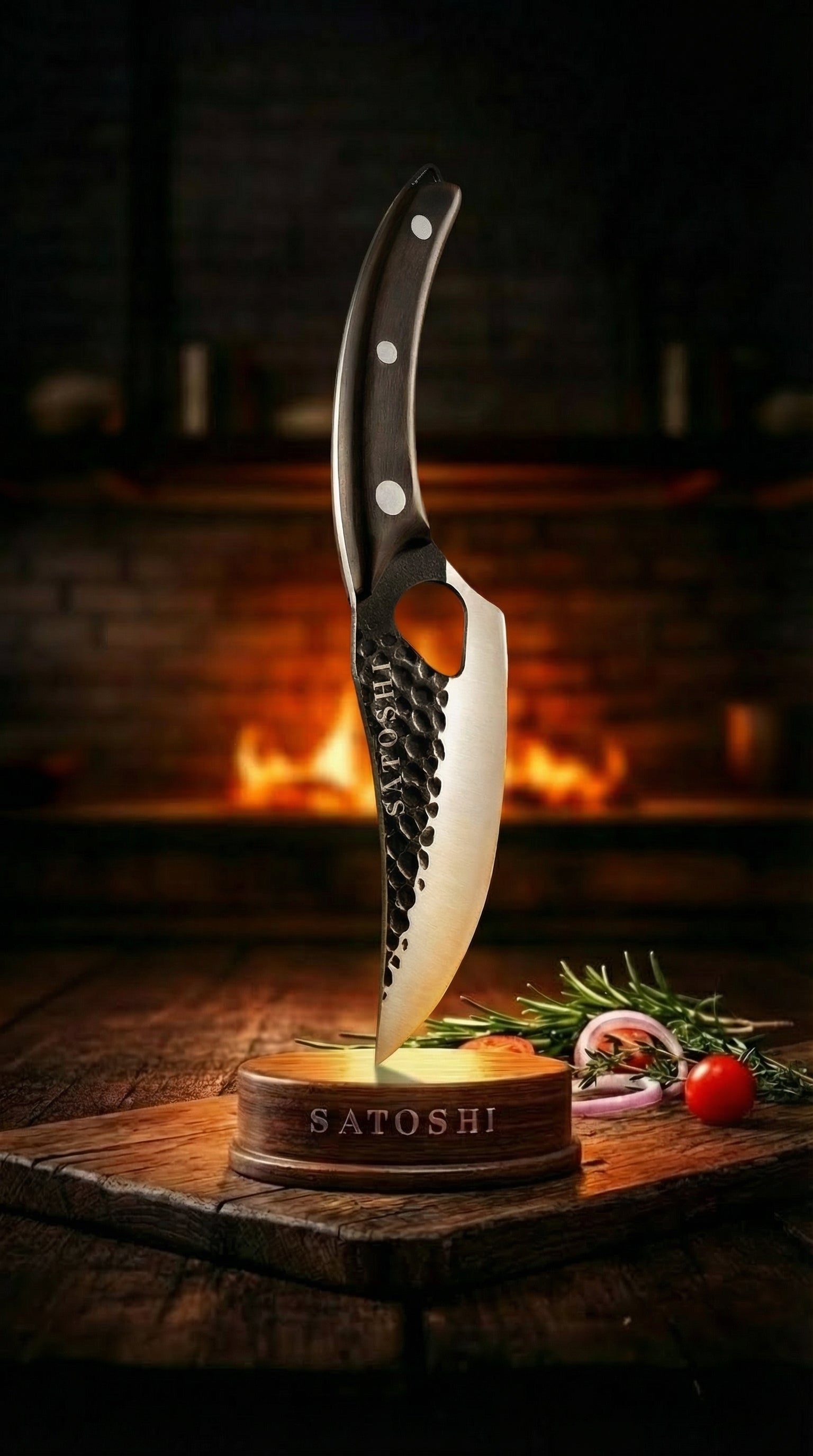 ™SATOSHI KURO PRO | סכין פלדת קרבון