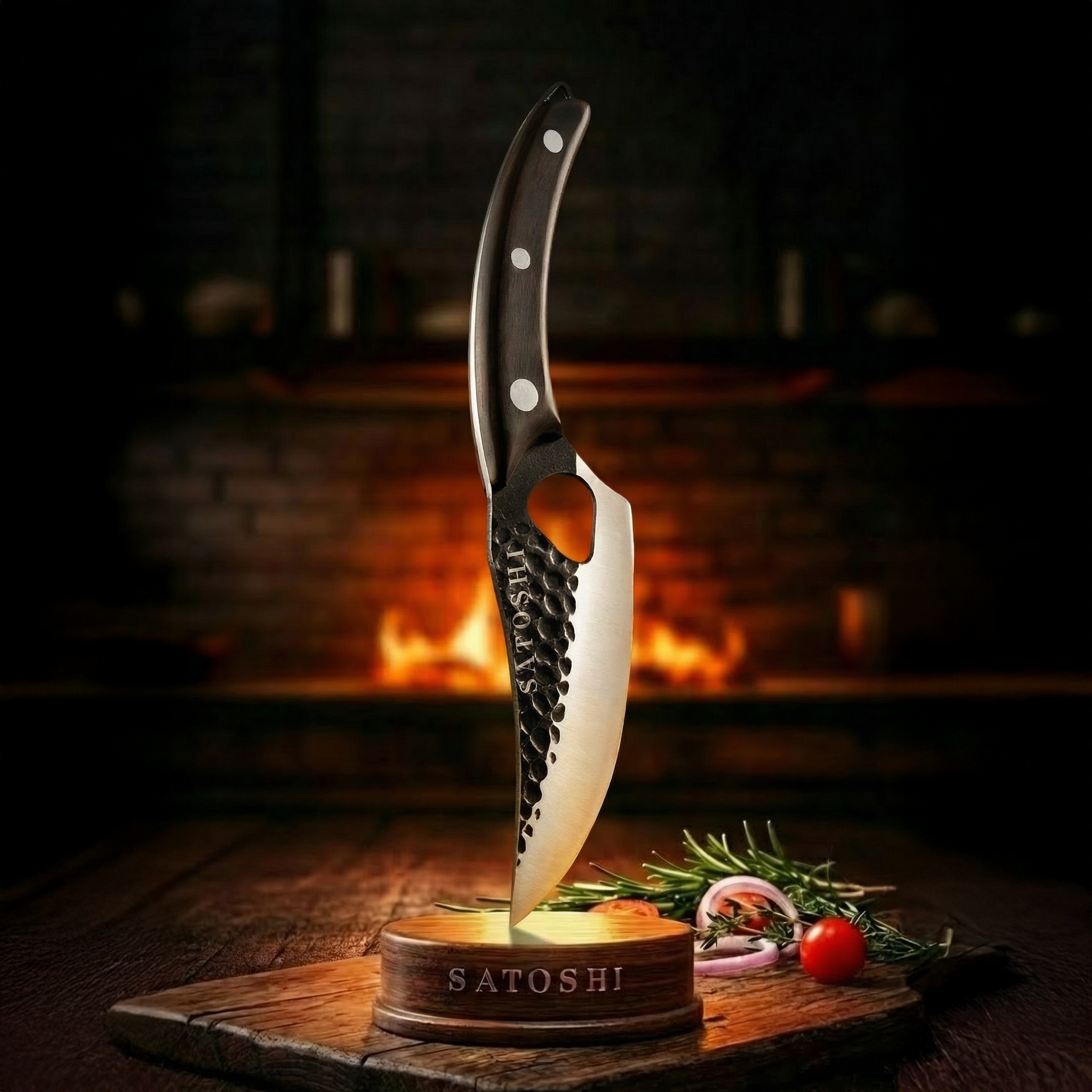 ™SATOSHI KURO PRO | סכין פלדת קרבון