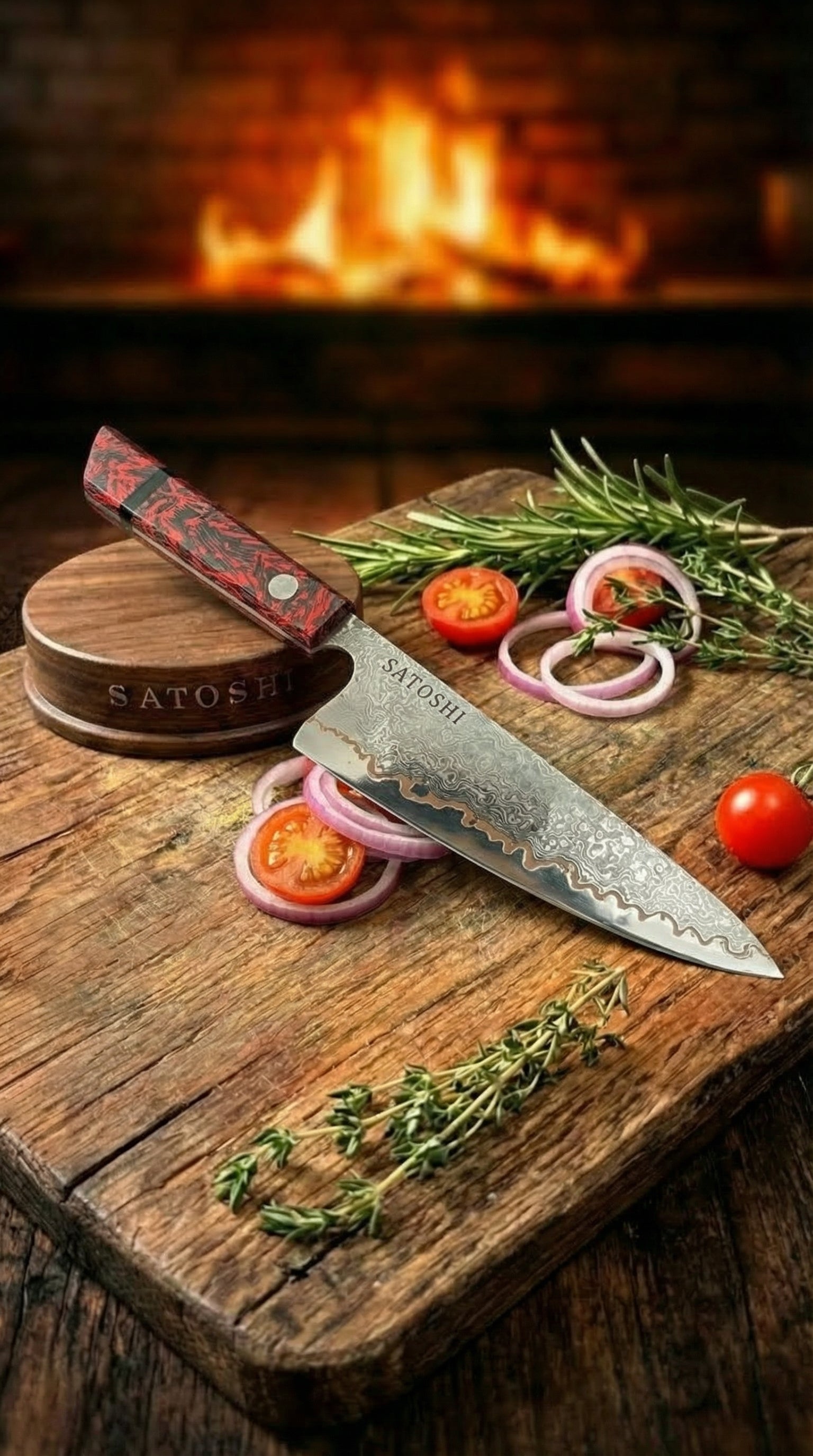 ™SATOSHI AKAMI  赤身 | סדרת סכיני שף אקאמי