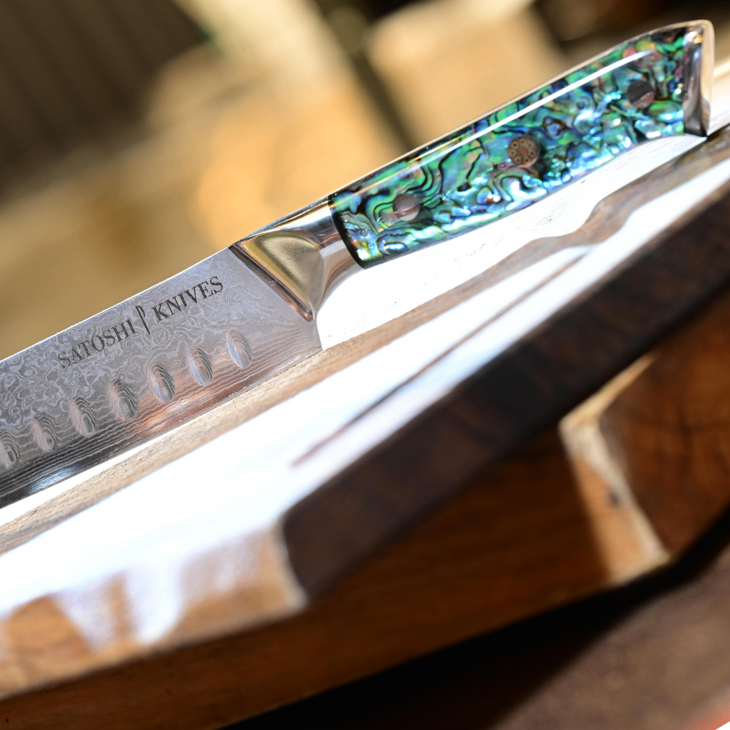 "Satoshi Knives" meat knife