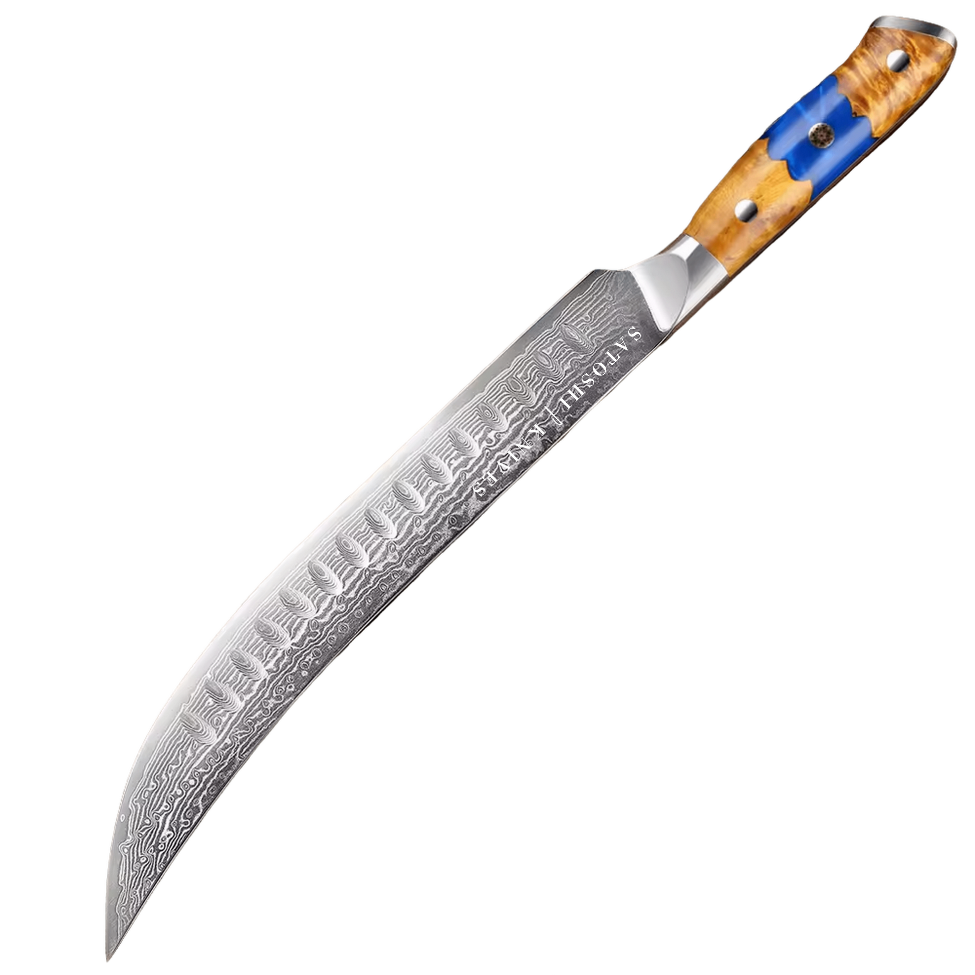 "Satoshi Knives" meat knife