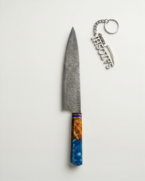 ™SATOSHI KNIVES | סכין גיוטו 21.3 ס״מ