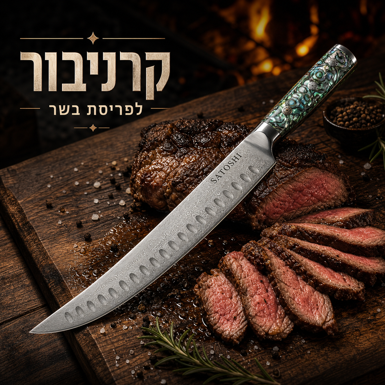 SATOSHI™ | Carnivore Knife 25 cm