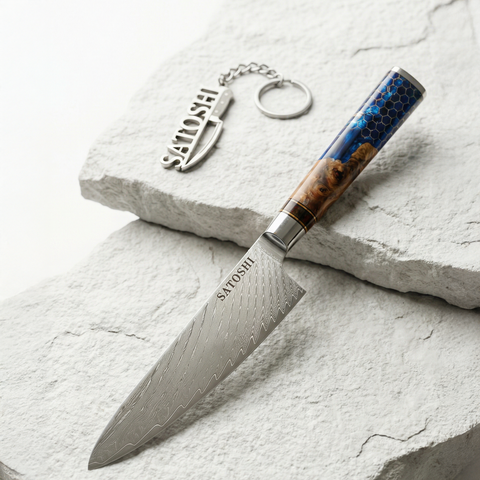 ™SATOSHI HONO (炎) | סכין שף גיוטו הונו