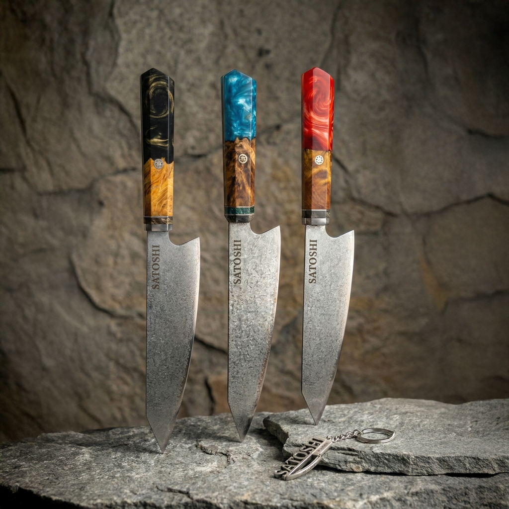 SATOSHI™ VG-10 Series | Kiritsuke Chef Knife Series