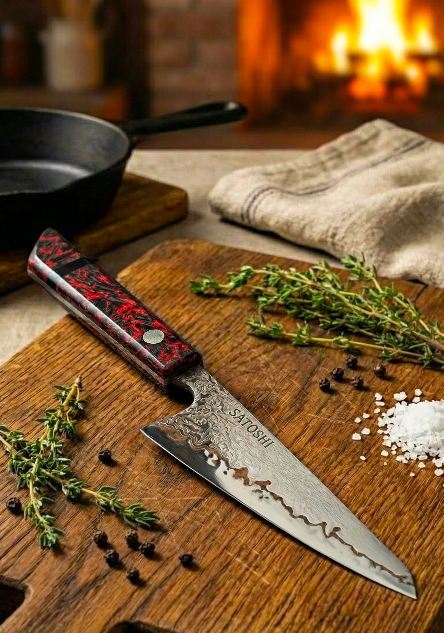 ™SATOSHI AKAMI  赤身 | סדרת סכיני שף אקאמי