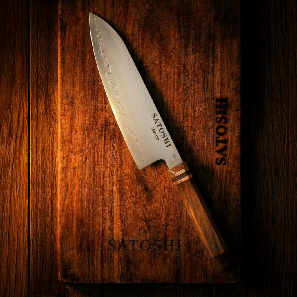 SATOSHI TENSHI™ ZDP-189 | Tenshi Santoku Knife