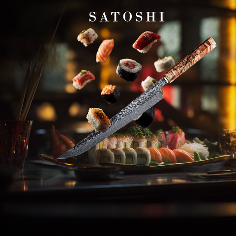 ™SATOSHI Katana Fiber 刀ファイバ | סכין סושי יאגאניבה