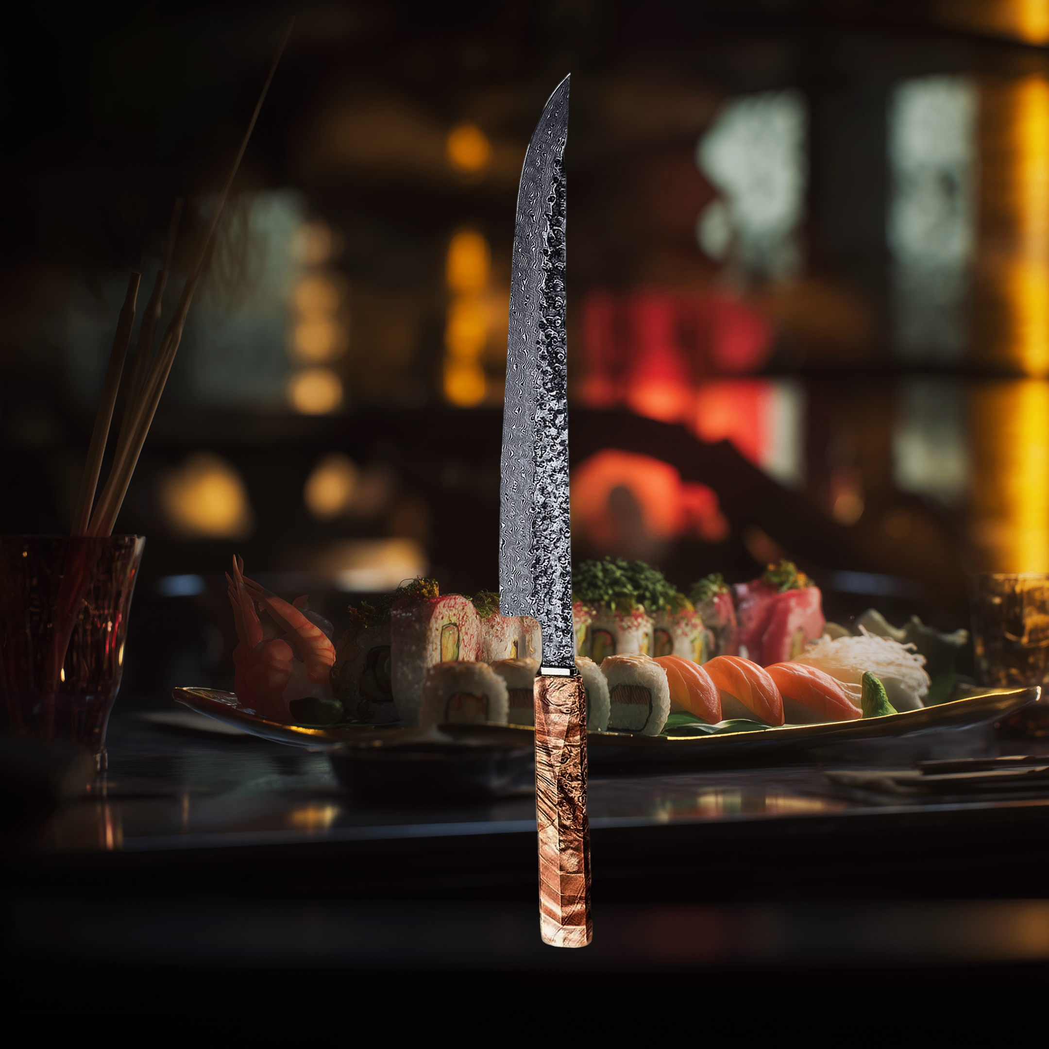 ™SATOSHI Katana Fiber 刀ファイバ | סכין סושי יאגאניבה