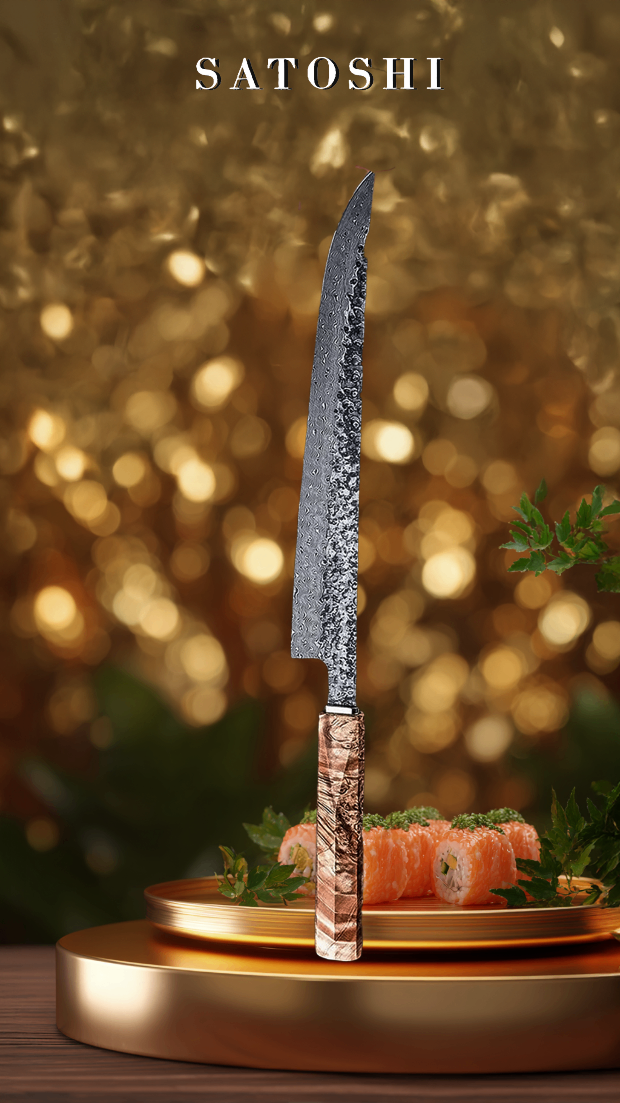 ™SATOSHI Katana Fiber 刀ファイバ | סכין סושי יאגאניבה