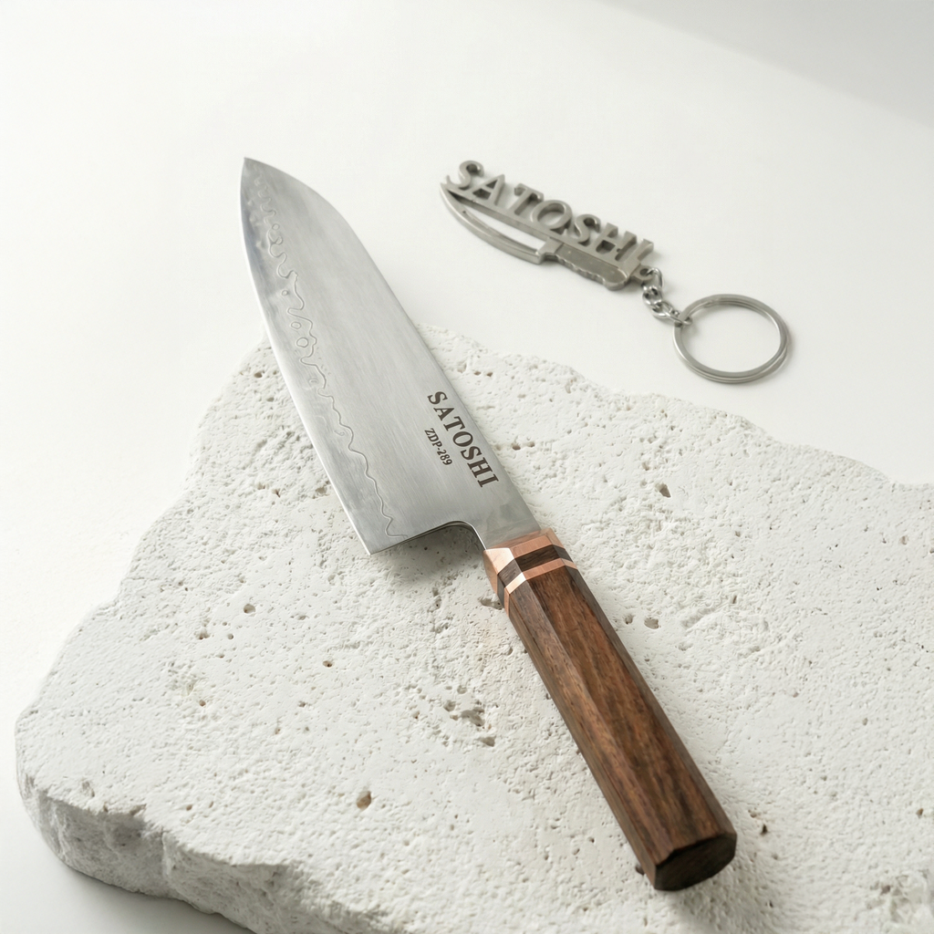 SATOSHI TENSHI™ ZDP-189 | Tenshi Santoku Knife